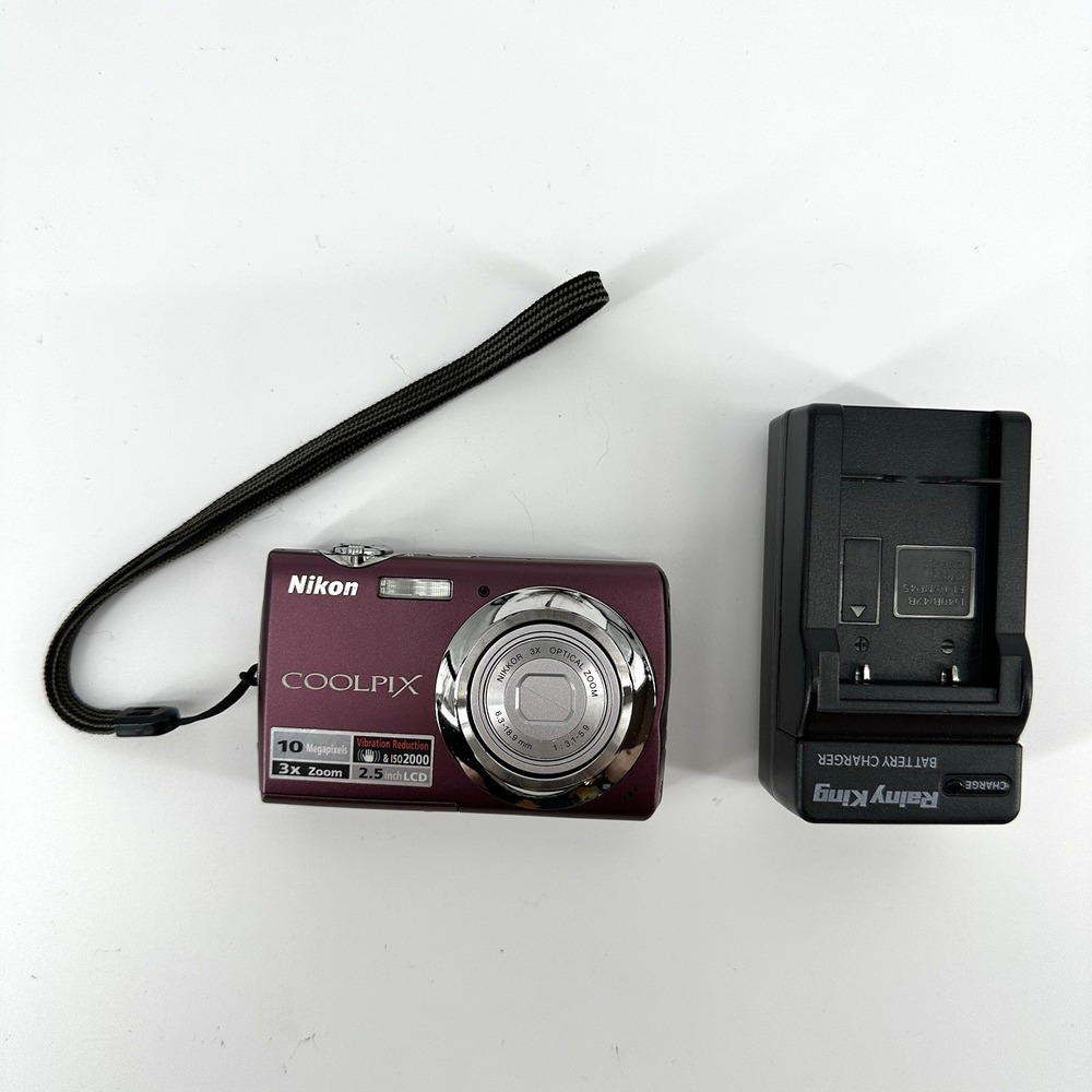 Nikon COOLPIX S220 10.0MP Digital Camera - Plum Lens Error